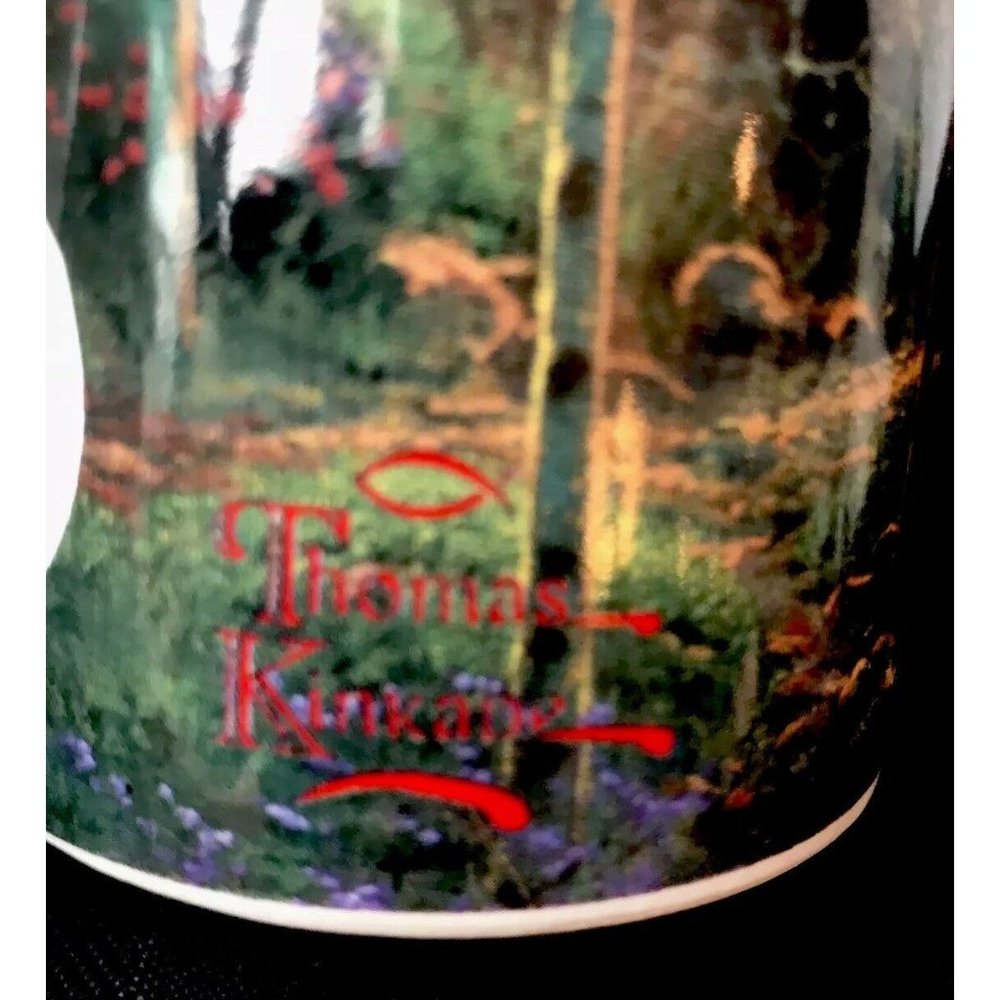 Thomas Kincade Large Coffee Latte Mug  Cup 2003 5" - Picture 7 of 7